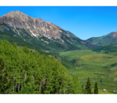 River flowing through a valley,